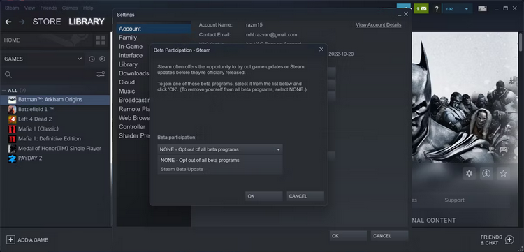 Fix: Steam Must be Running to Play This Game Error 